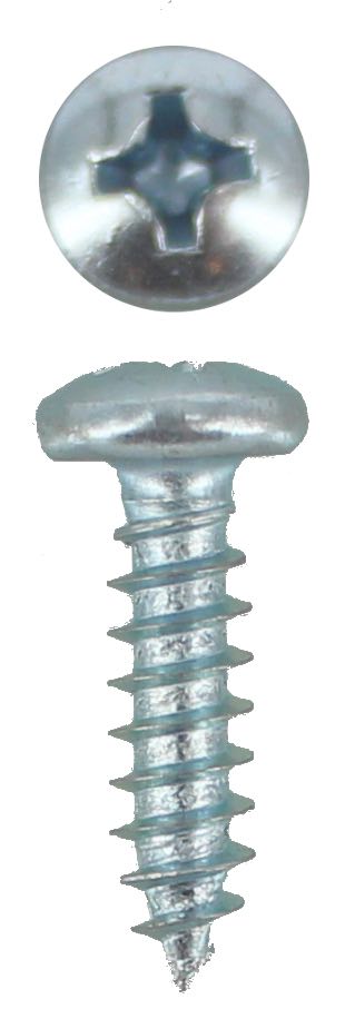 SELF TAPPING SCREW PAN PHILLIPS 8G X 5/8 (QTY 100)