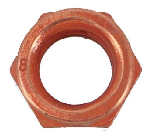 M10 X 1.5 COPPER PLATED EXHAUST NUT (QTY 200)