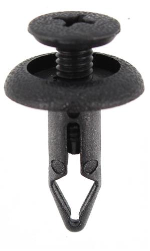 FORD - SCREW TYPE RETAINER SCRIVET CLIP BLACK (QTY 200)