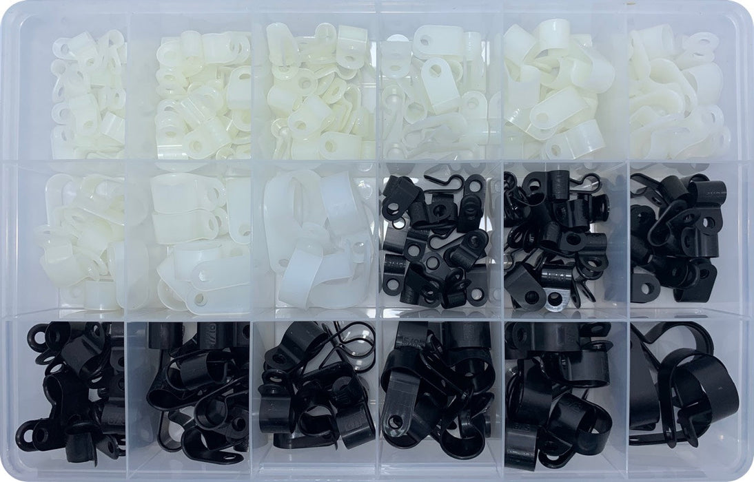P Clip Assortment Kit (Approx Qty 252)