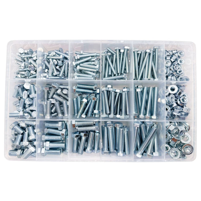 Metric Nut & Bolt Assortment Kit (Approx Qty 505)