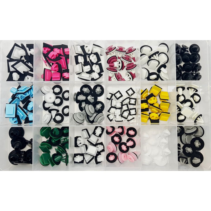 Moulding Clip Assortment Kit (Approx Qty 181)