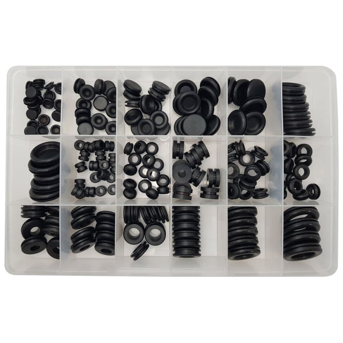Rubber Grommet Assortment Kit (Approx Qty 190)
