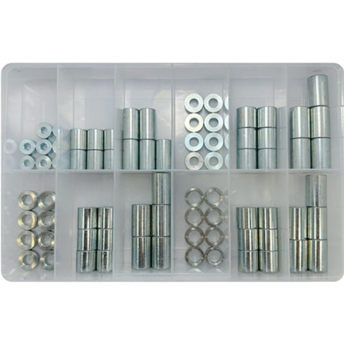 Steel Spacer Assortment Kit (Approx Qty 76)