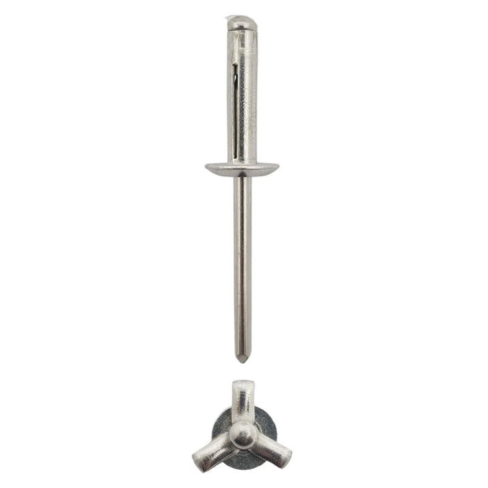 Tri Fold Rivet 6-6 - Aluminium Rivet