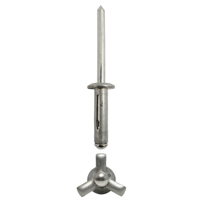 Tri Fold Rivet 6-4 - Aluminium Rivet