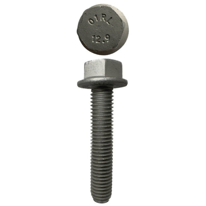 M10 X 50mm X 15mm A/F 1.5 Pitch Zinc Flake D-Lok Hex Flange Set Screw