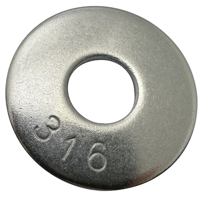316 Stainless Steel M12 Mudguard Washer