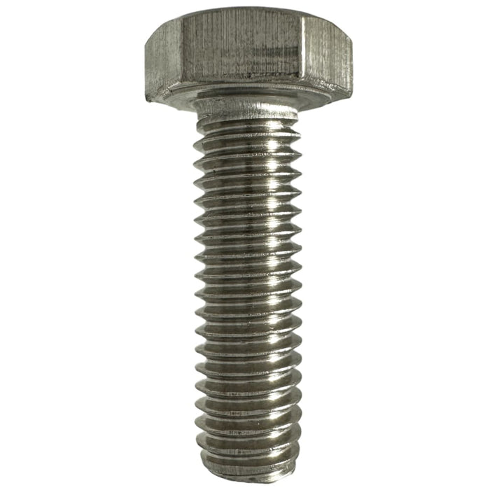 316 Stainless Steel M6 X 20mm X 10mm A/F 1.0p Hex Head Set Screw