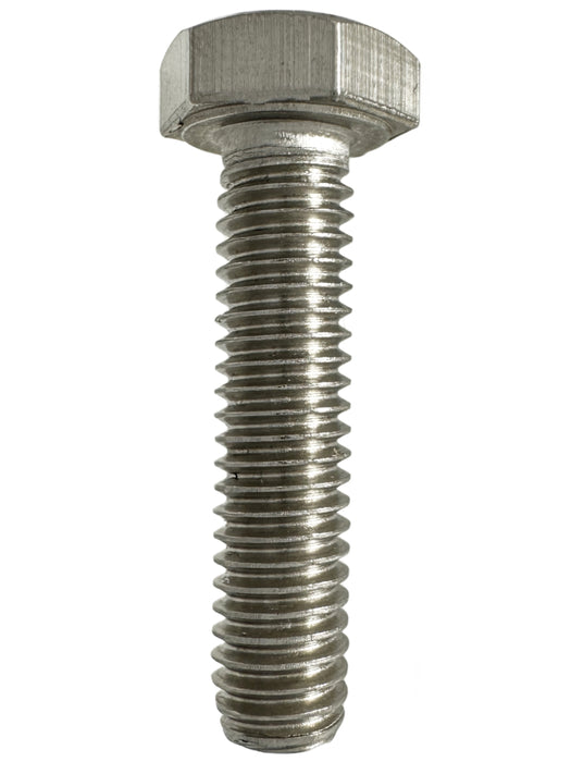 316 Stainless Steel M6 X 25mm X 10mm A/F 1.0p Hex Head Set Screw