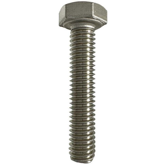 316 Stainless Steel M6 X 30mm X 10mm A/F 1.0p Hex Head Set Screw