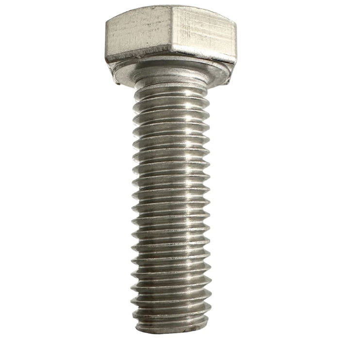 316 Stainless Steel M8 X 25mm X 13mm A/F 1.25p Hex Head Set Screw