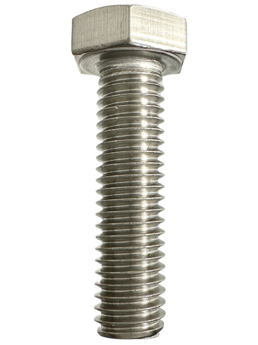 316 Stainless Steel M8 X 30mm X 13mm A/F 1.25p Hex Head Set Screw