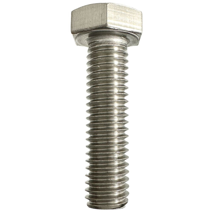 316 Stainless Steel M8 X 30mm X 13mm A/F 1.25p Hex Head Set Screw