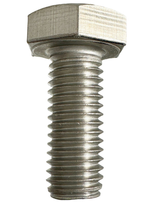 316 Stainless Steel M10 X 25mm X 17mm A/F 1.5p Hex Head Set Screw
