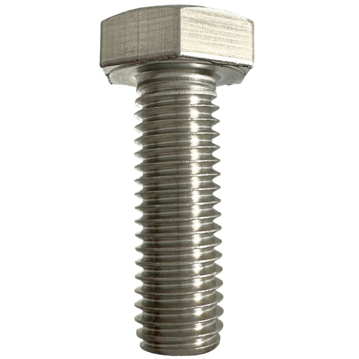 316 Stainless Steel M10 X 30mm X 17mm A/F 1.5p Hex Head Set Screw