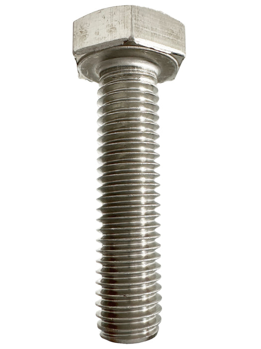 316 Stainless Steel M10 X 40mm X 17mm A/F 1.5p Hex Head Set Screw