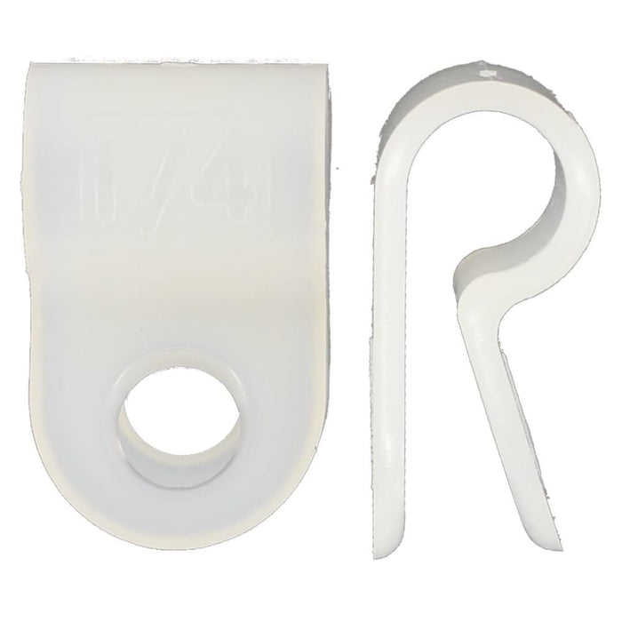 1/4 P.Clip White