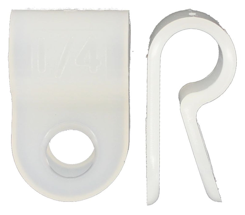 1/4 P.Clip White
