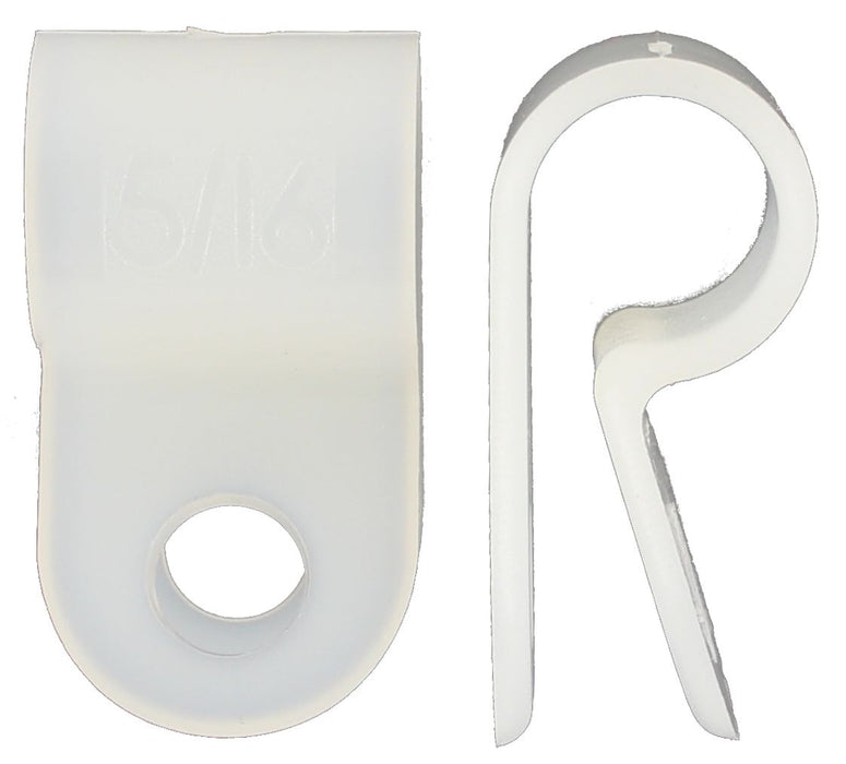 5/16 P.Clip White