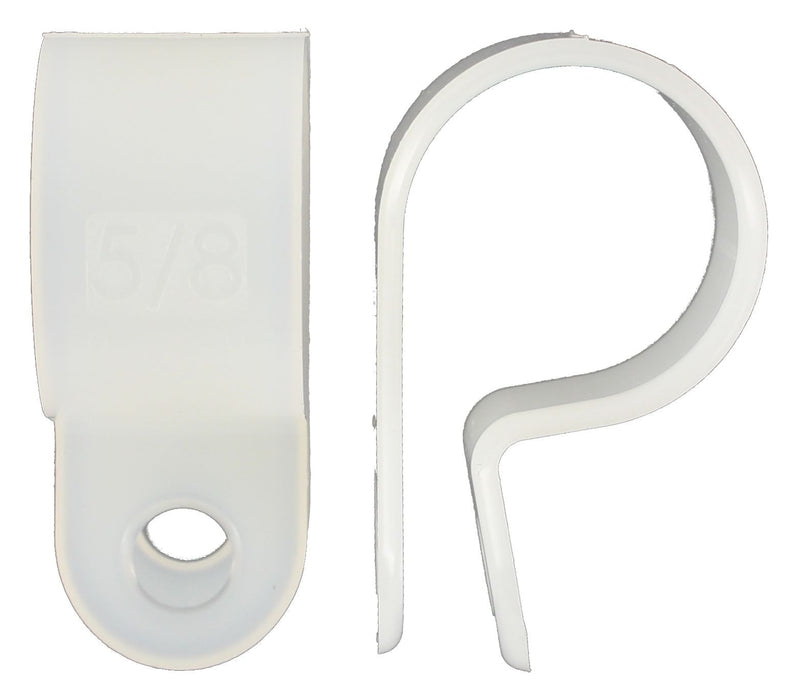 5/8 P.Clip White