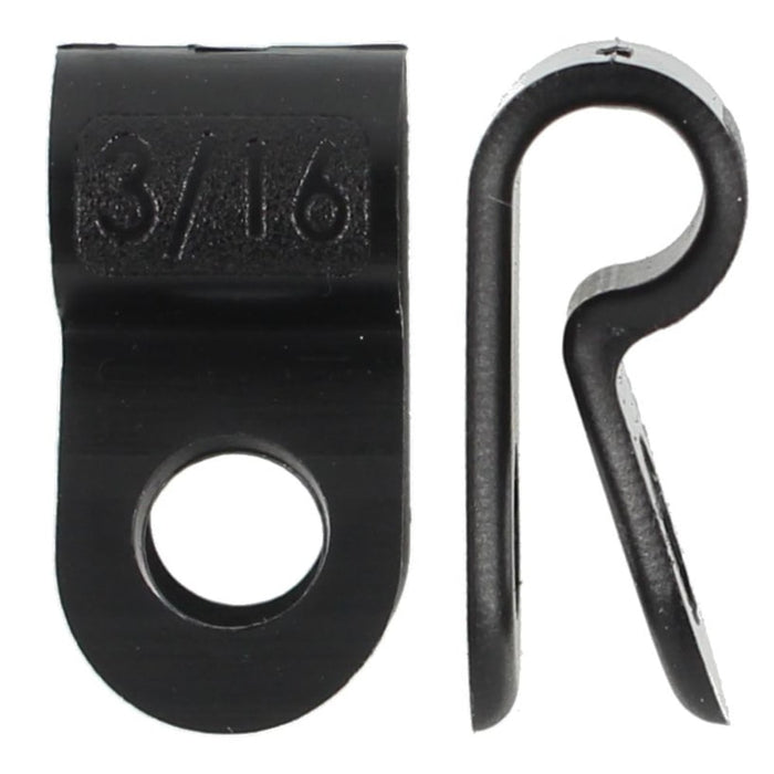 3/16 P.Clip Black