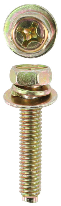 Sems - M6 X 30mm Sems Combination Head 2 Washer