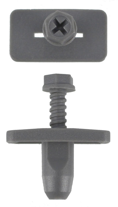 Holden - Screw Type Retainer Scrivet Bumper Retainer Grey