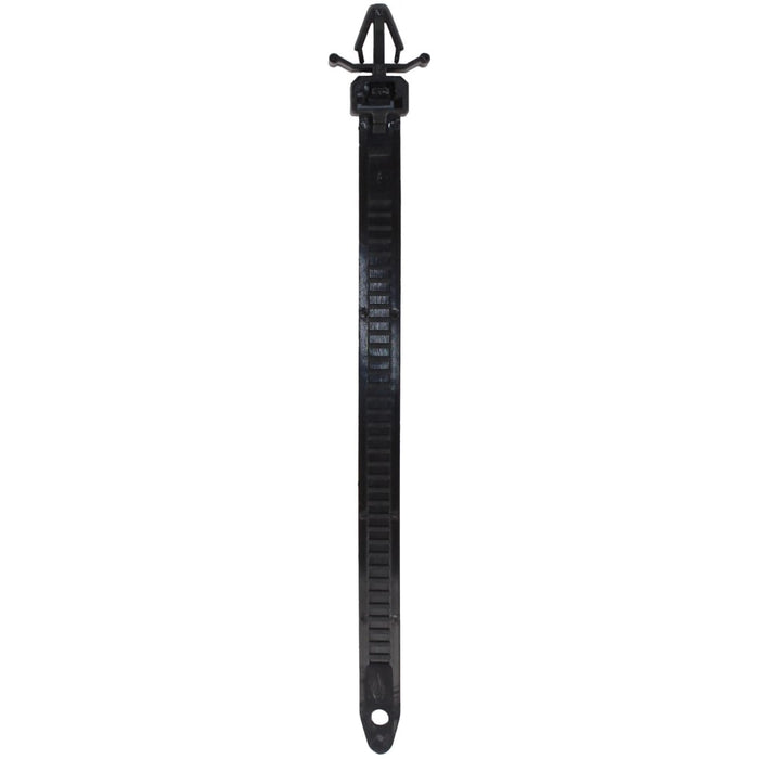 Cable Tie Releasable Push In Black 120mm Long X 6mm Wide