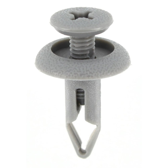 Ford -  Screw Type Retainer Scrivet Clip Dark Grey