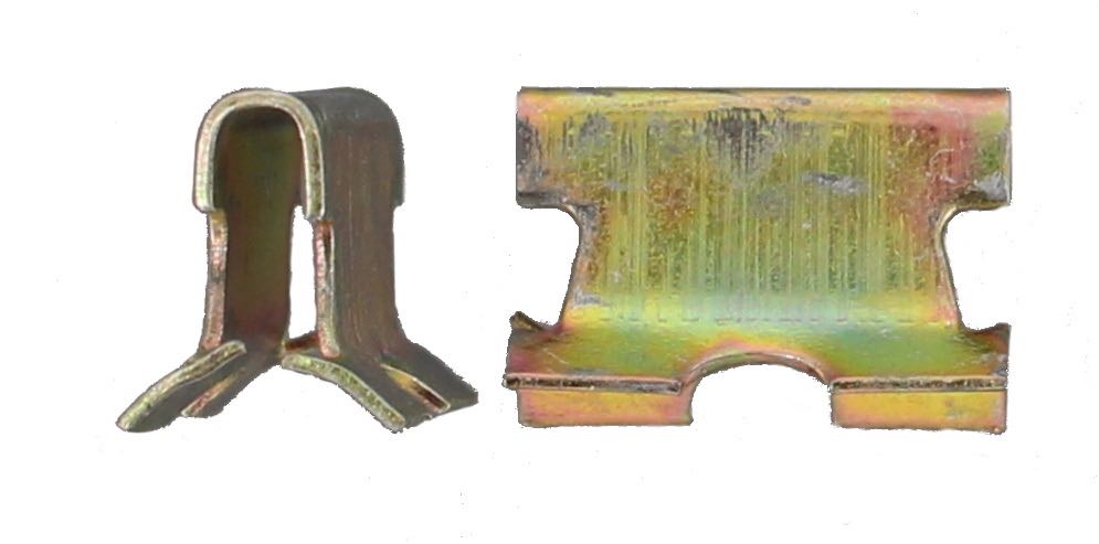 Metal Trim Clip - 1.25-1.75mm Panel Range