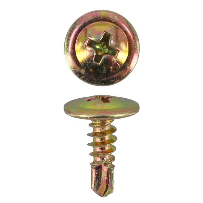 8g X 1/2 Or 8-18 X 12mm Button Head Self Driller