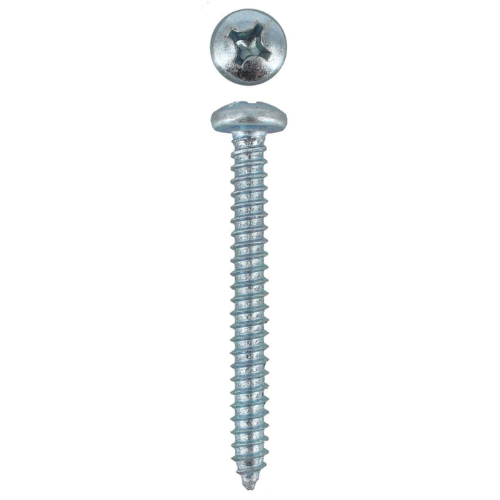 Self Tapping Screw Pan Phillips  12g X 2