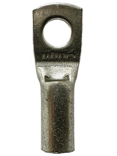 NARVA STRAIGHT BARREL CABLE LUG - 16MM2 CABLE, 6MM STUD (QTY 10)