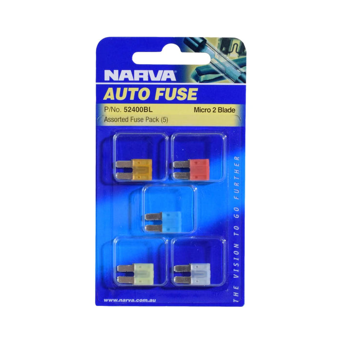 Micro 2 Blade Fuse Assortment (QTY 5)