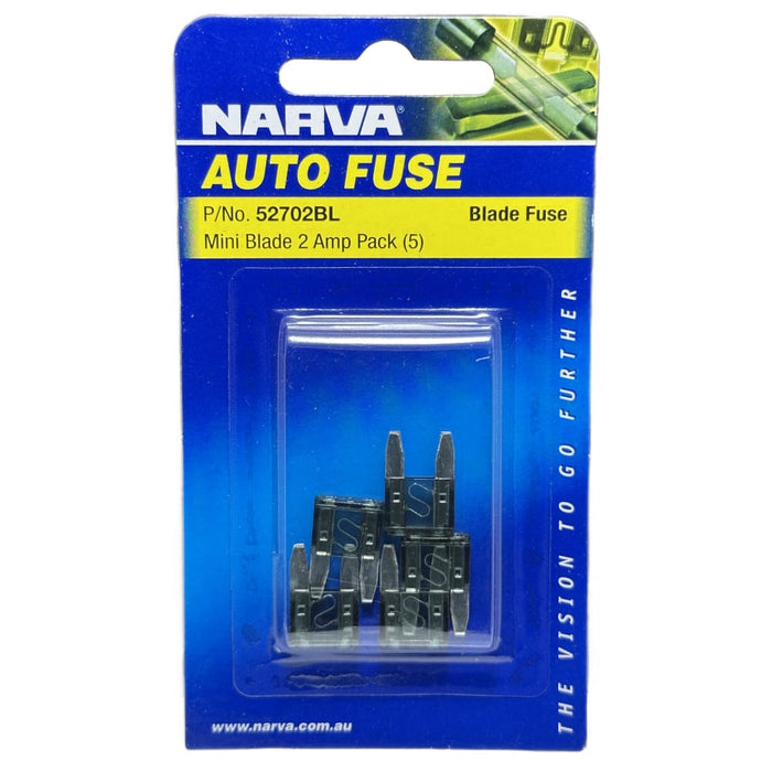 Mini Blade Fuse 2amp (QTY 5)
