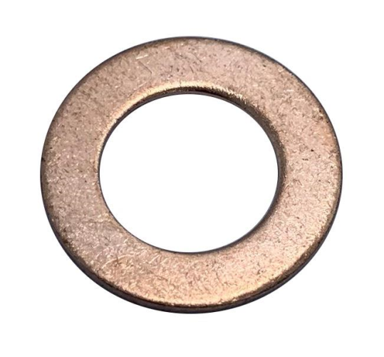 Copper Flat Washer 8mm X 14mm