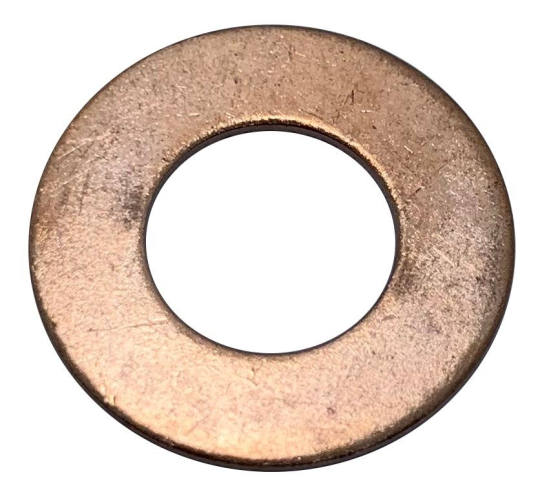 Copper Flat Washer 10mm X 20mm