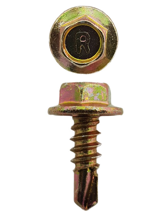 Self Drilling Screws Hex Flange Head 8-18 X 12mm