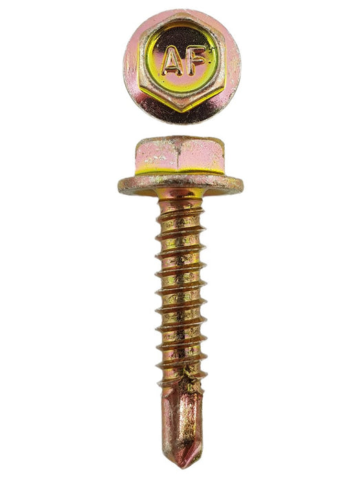 Self Drilling Screws Hex Flange Head 10-16 X 25mm