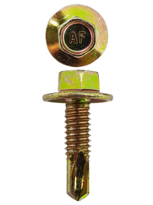 Self Drilling Screws Hex Flange Head 12-24 X 20mm