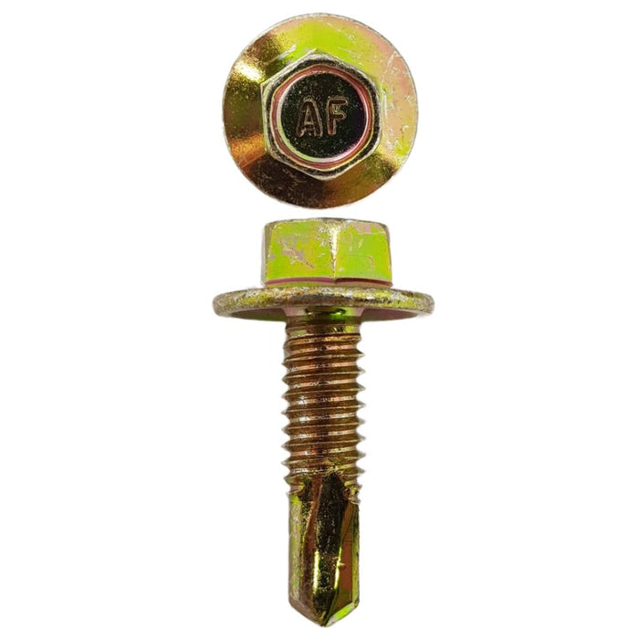Self Drilling Screws Hex Flange Head 12-24 X 20mm