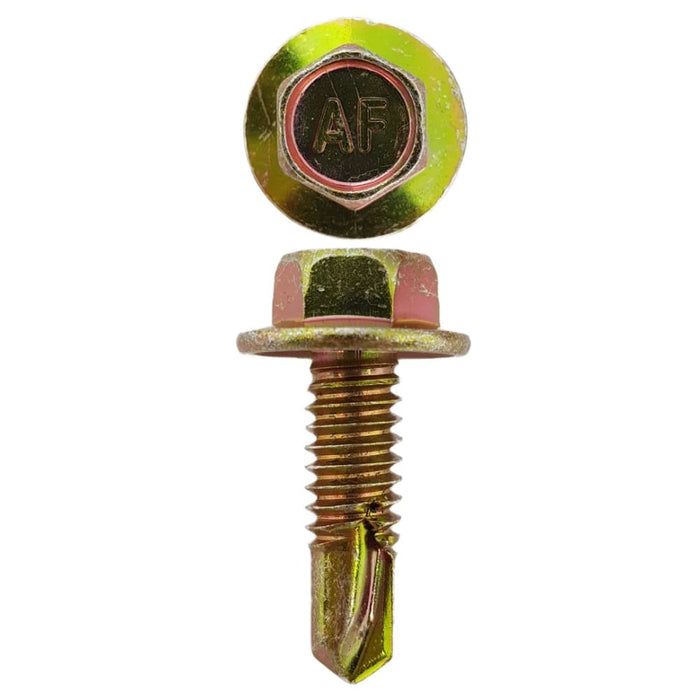 Self Drilling Screws Hex Flange Head 14-20 X 22mm