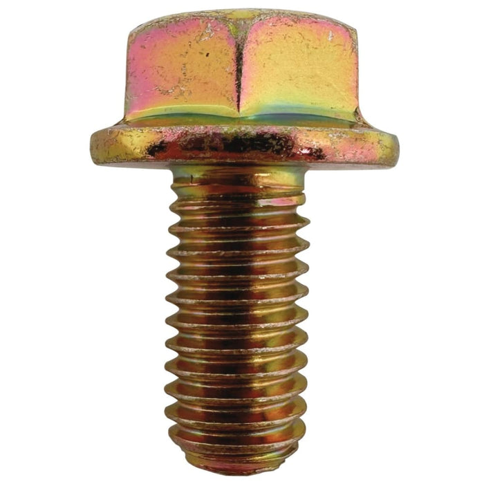 M8 X 16mm X 12mm A/F Non-Serrated 1.25 Pitch Hex Flange Set Screw