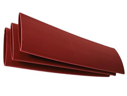 NARVA RED DUAL WALL HEATSHRINK - 12MM X 75MM (QTY 3)