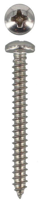 304 Stainless Steel Self Tappers 6g X 1 1/4 Pan Phillips