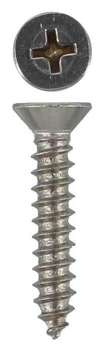 304 Stainless Steel Self Tappers 6g X 3/4 Countersunk
