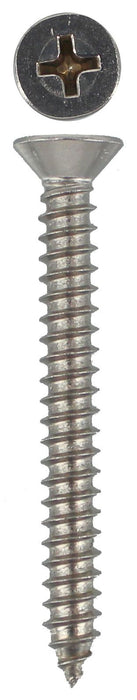 304 Stainless Steel Self Tappers 8g X 1 1/4 Countersunk