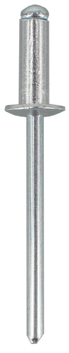 Truss Head Rivet As6-6 - Aluminium Rivet, Steel Stem