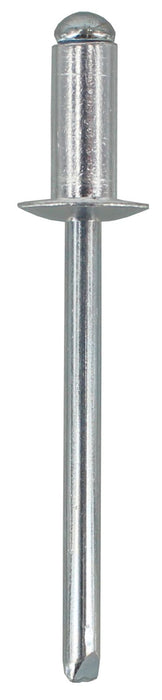 Truss Head Rivet As6-4 - Aluminium Rivet, Steel Stem